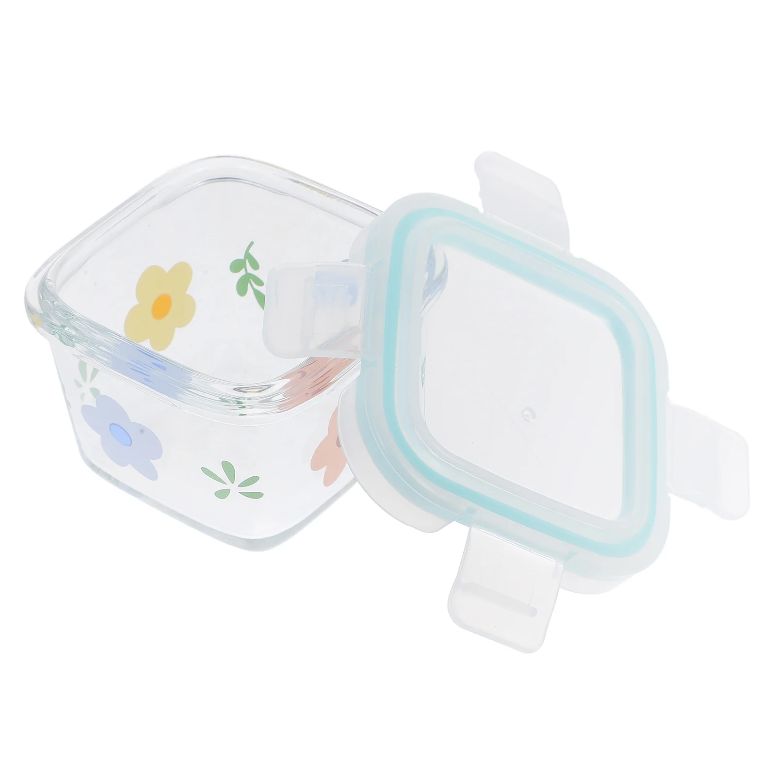 

130ml Sealed Snack Food Box Transparent Glass Container and Convenient Storage Snack Food Box Sealed Box,