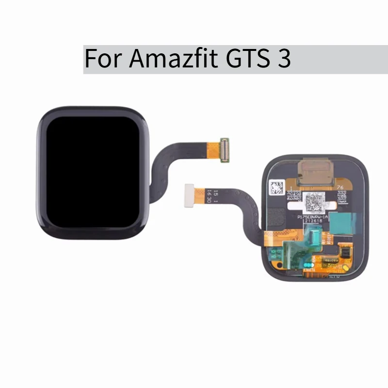 For Amazfit GTS 3 LCD Screen with Digitizer Full Assembly Watch Display Repair Replacement Part