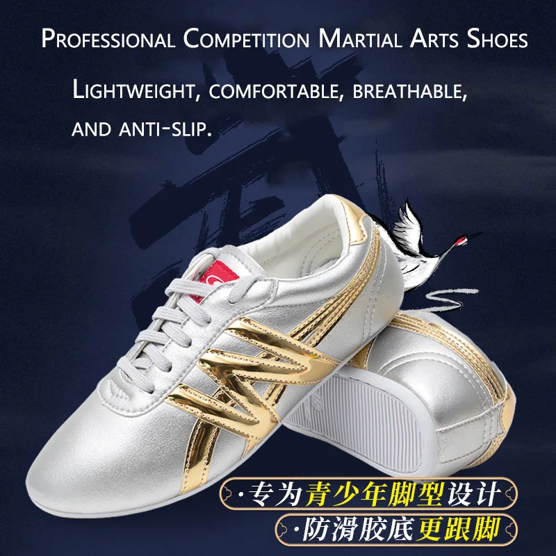 Martial Arts Shoes for Men, Women, and Children – Training and Professional Competition Performance Kung Fu Shoes for Adults.