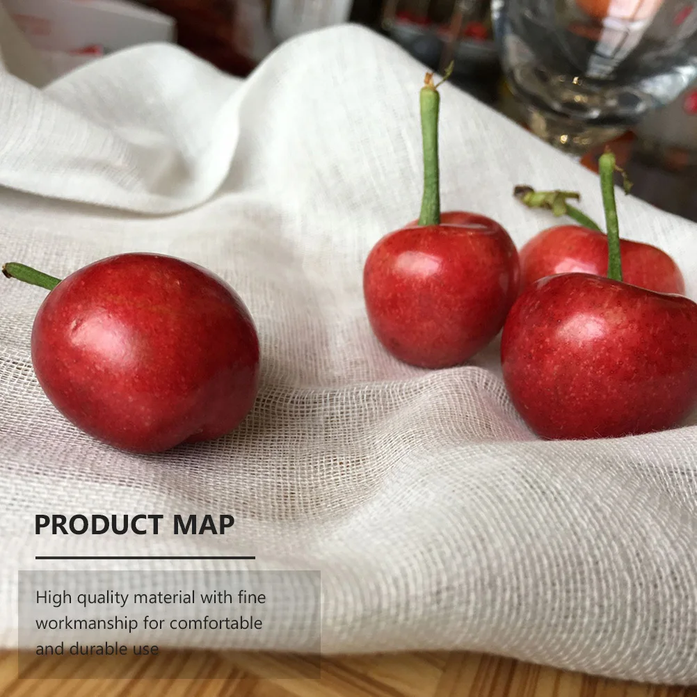 

1Pcs Kitchen Soybean Milk Filtering Gauze Cotton Tofu Cloth Safe No Fluorescent Agent High Temperature Resistant