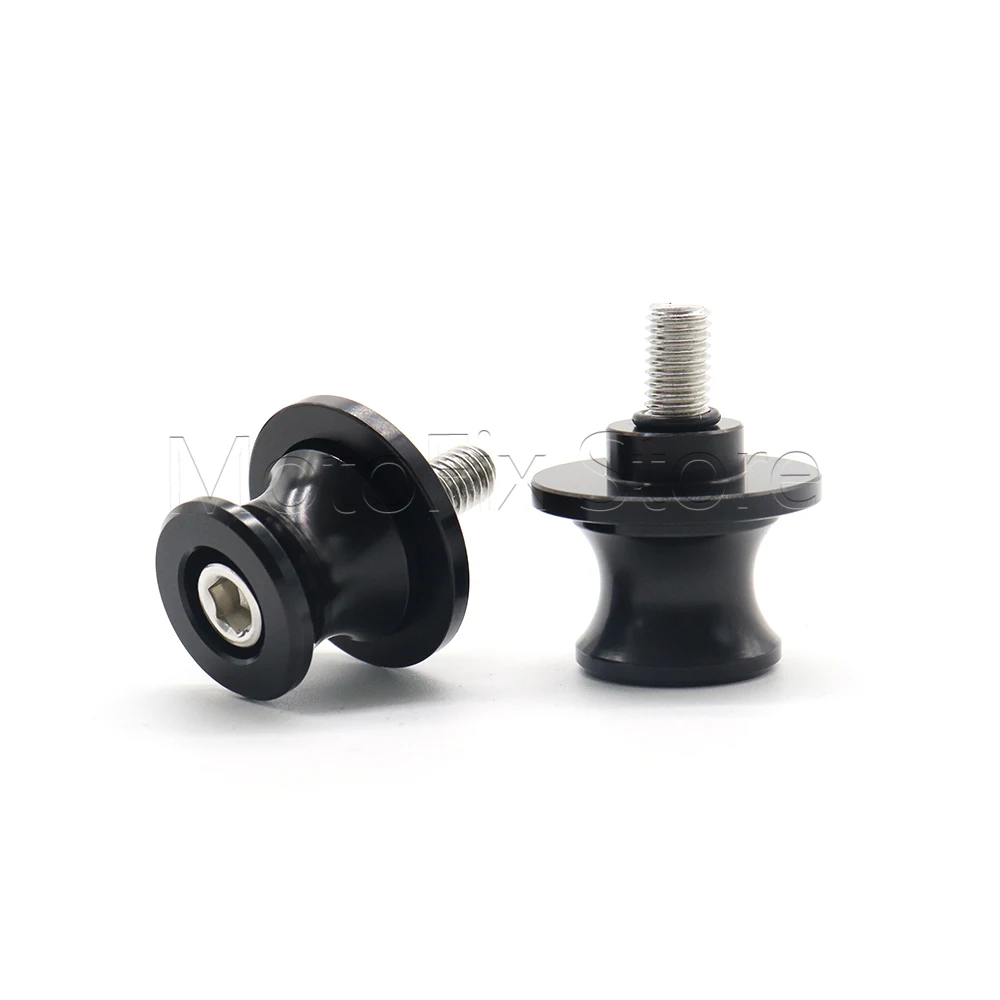 Universal For YAMAHA KAWASAKI HONDA SUZUKI Models Motorcycle Accessories Swingarm Spool M8 Stand Screws 8MM Bolt CNC Aluminum