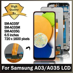 Pantalla LCD para Samsung A03, digitalizador táctil de 6,5 pulgadas, SM-A035F/DS, A035M, A035F, A035G