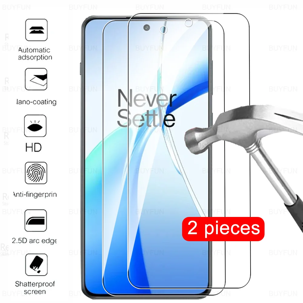 2Pcs Full Cover Tempered Glass For OnePlus Nord 4 5G Screen Protector Nord CE 3 Lite CE4 N30 N20 SE Nord4 Nord3 CE3Lite CE4Lite