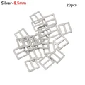 Silver-8.5mm 20pcs