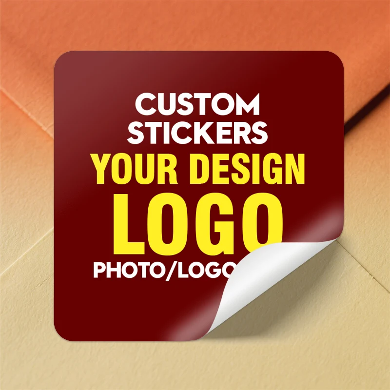 Personalized Custom Decals for Anniversary Decor - Upload Your Photo/Text, Unique Wall Stickers, Gift Tags & Party Favors‌