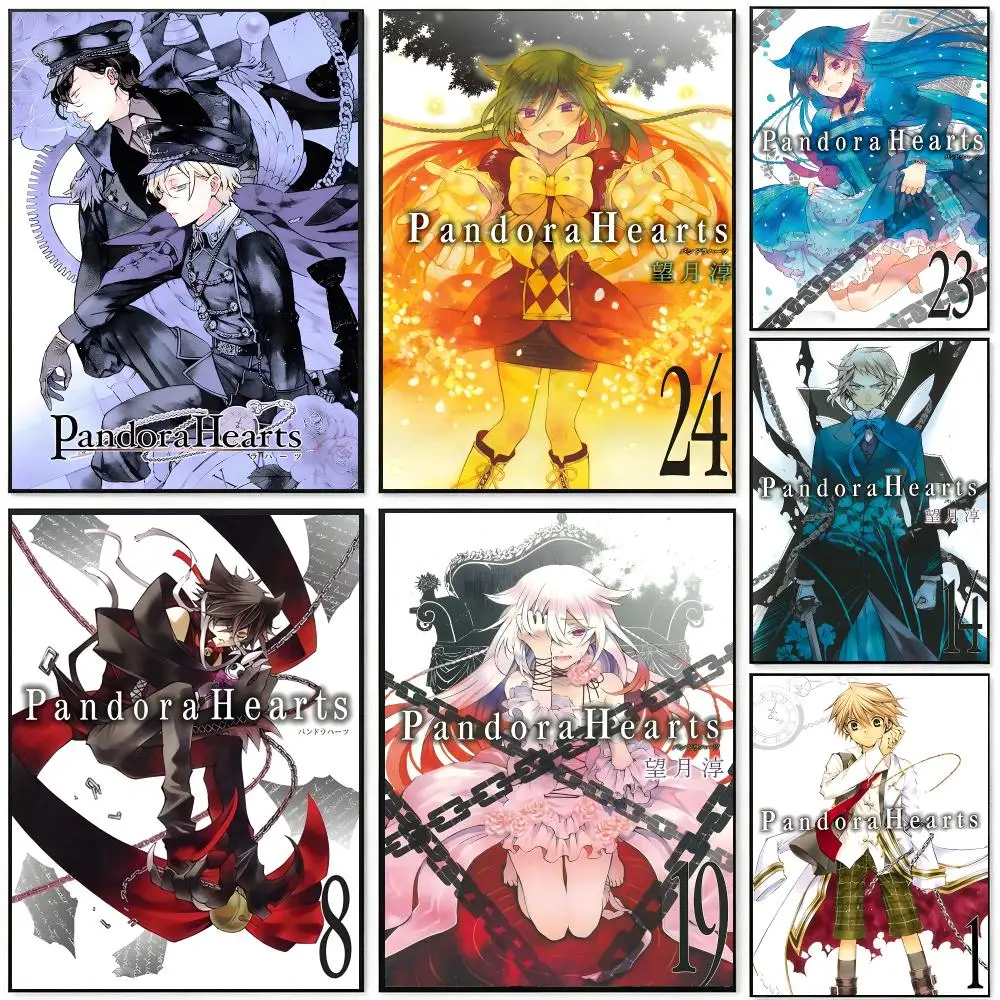 Anime Pandora Hearts Poster Poster HD Waterproof Self-Adhesive Wall Art – Multi-Scene Use, Top Gift Pick