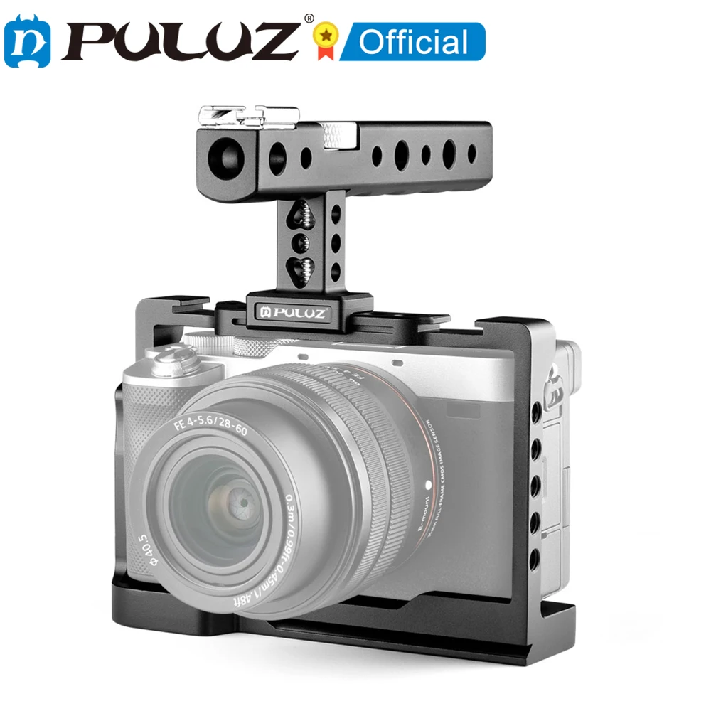 

PULUZ Video Camera Cage Filmmaking Rig with Handle for Sony Alpha 7C / ILCE-7C / A7C