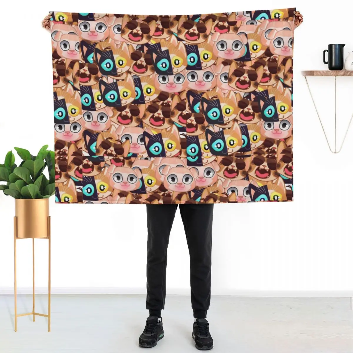 

CATERN Throw Blanket Cozy Throw Blanket for Bed Sofa Chair