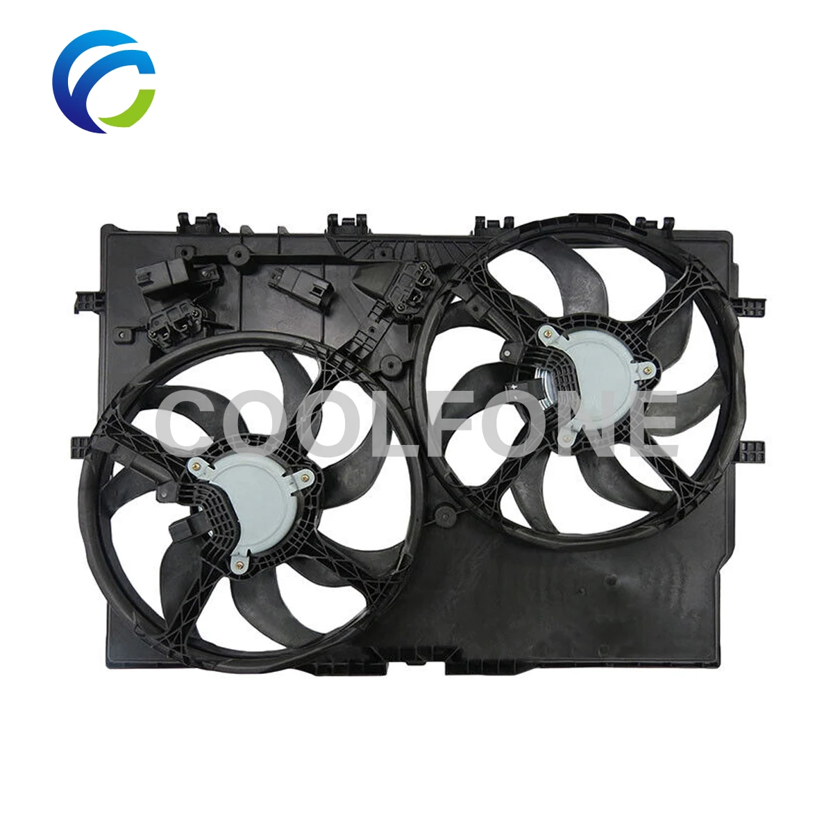 Electric Cooling Radiator Fan Assembly for RAM PROMASTER 1500 2500 3500 2014- 68188996AA 68188996AB 68189000AA 68189000AB