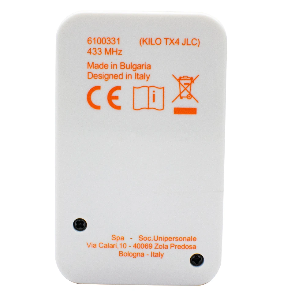 كيلو TX 433 JLC 6100331 433 ميجا هرتز بوابة جراج كهربائية للتحكم عن بعد