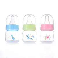50ML Mini Baby Bottle Portable Feeding Bottles for Newborn Baby BPA Free Newborn Feeder Fruit Juice Milk Bottles Nursing Care
