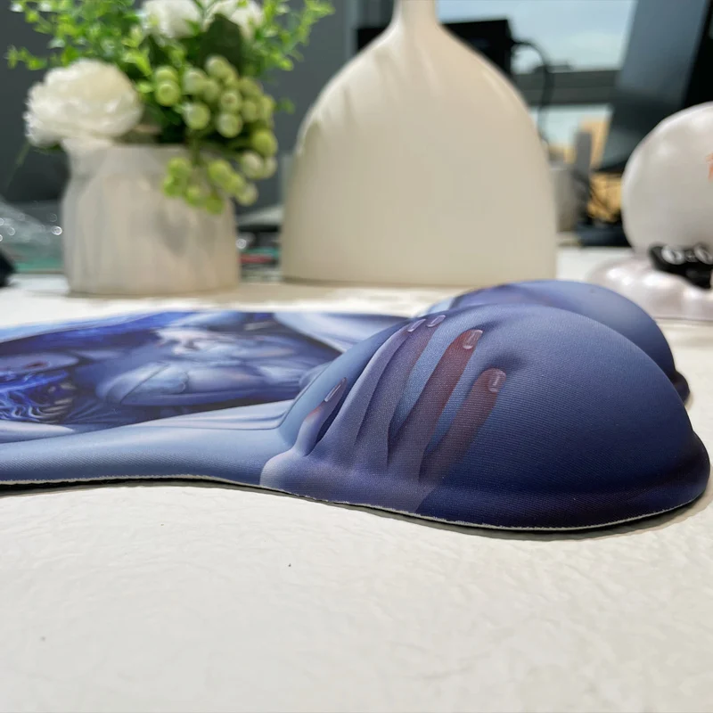Blister Packed Nfsw Ranni Ass Mouse Pad Anime Desk Mat vaginal Gamer butt with Wrist Rest - Image 3