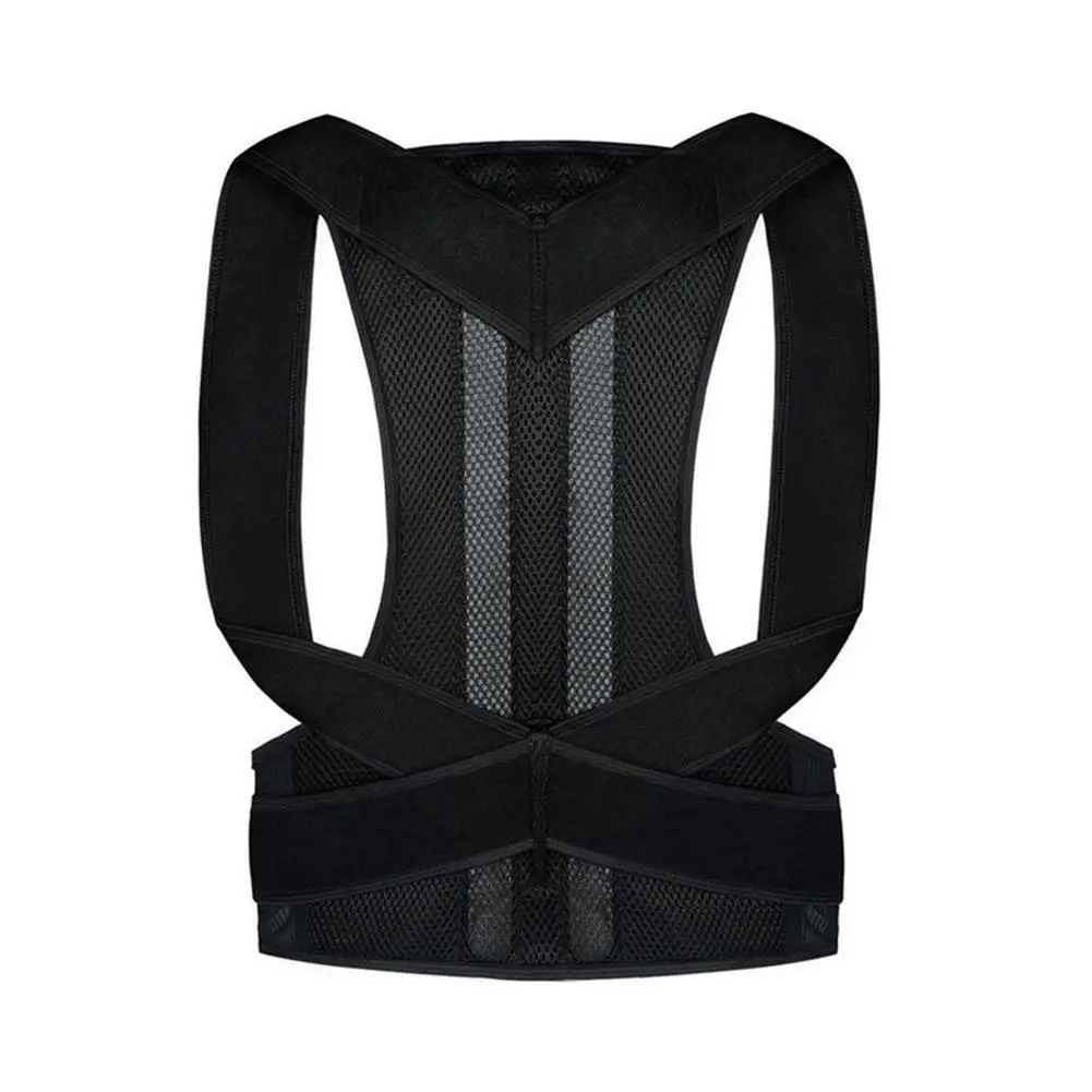 High-end Reinforced Belt Lumbar Column Posture Corrector Improve Clavicle Vest Posture Adjustable Relief Pain Spine Brace V R5X5