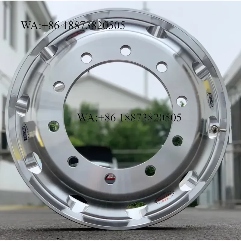 22.5x8.25 Forged Alloy Steel Wheel Rim Tubeless Heavy Truck Wheel Rim for Foton