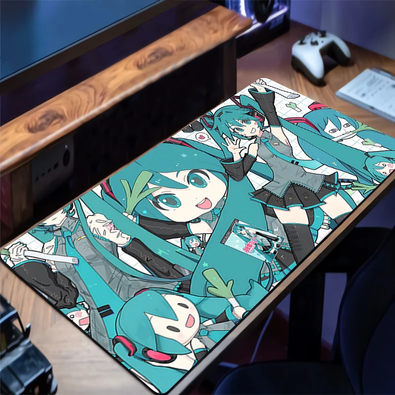

Mouse Pad H-hatsune Miku Multi Size Gamer Keyboard Pad Desk Mats Extended Mausepad Office PC Gaming Accessories Mousepad
