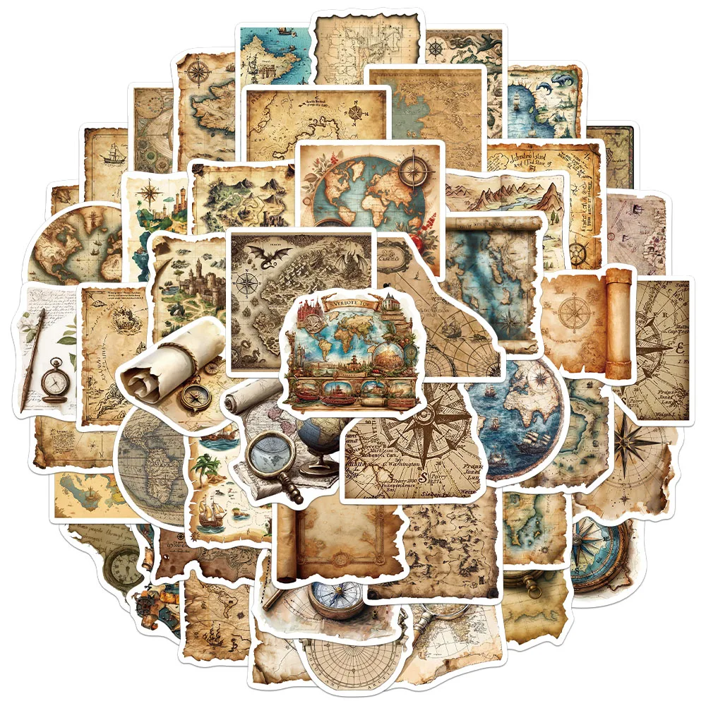 50PCS Creative Retr…