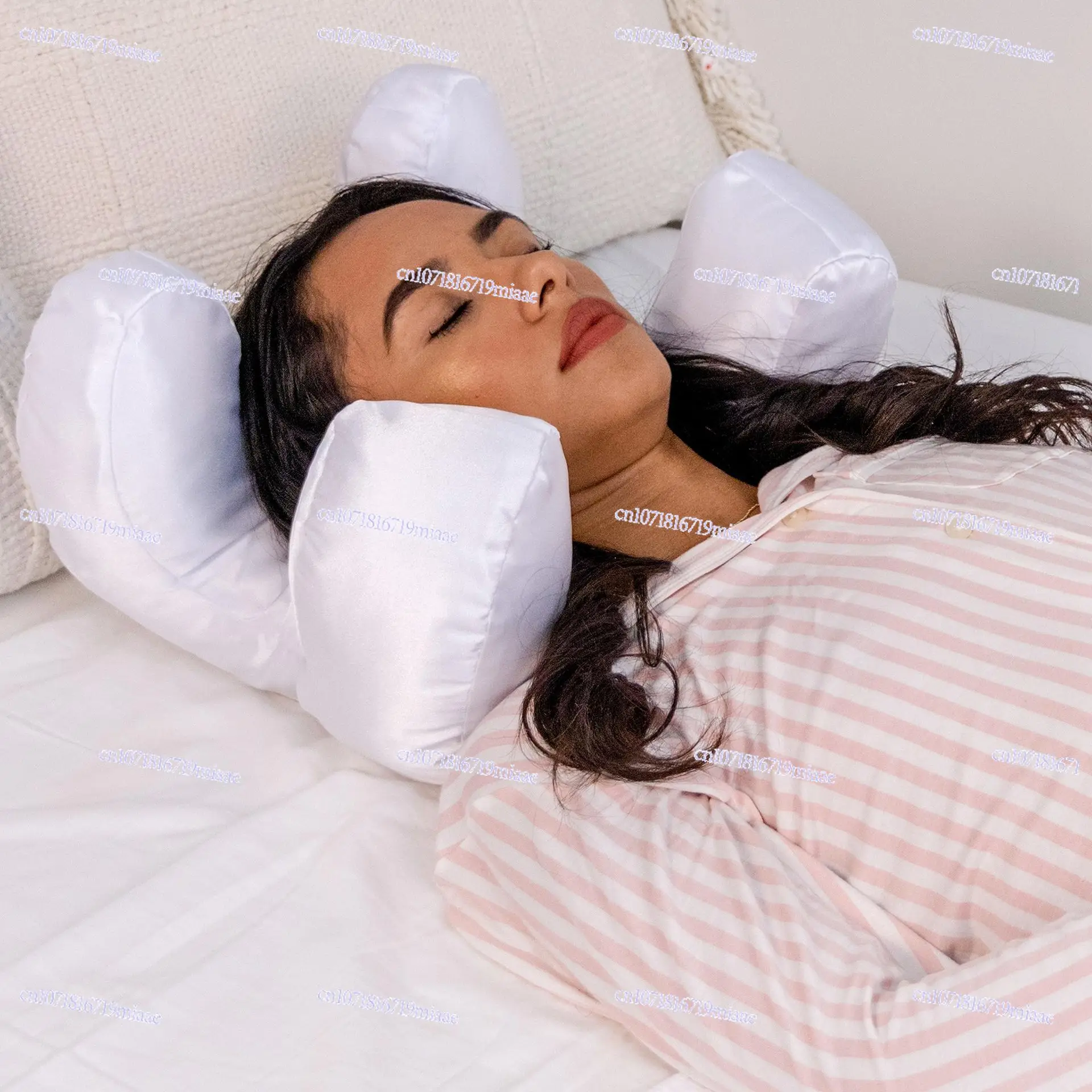 Beauty Sleep Cervical Spine Headrest Throw Pillow Anti-stiff Pillow Super Soft Sleeping Pillow Deep Sleep Cotton Filled Headrest