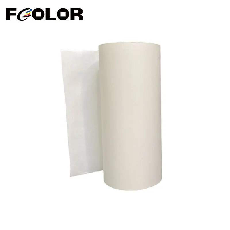 Fcolor DTF Film Roll 30cm/33cm*100m Heat Transfer Film Tear At Will for Epson L1800 XP600 L805 A3 DTF Printer Hot Peel PET Film