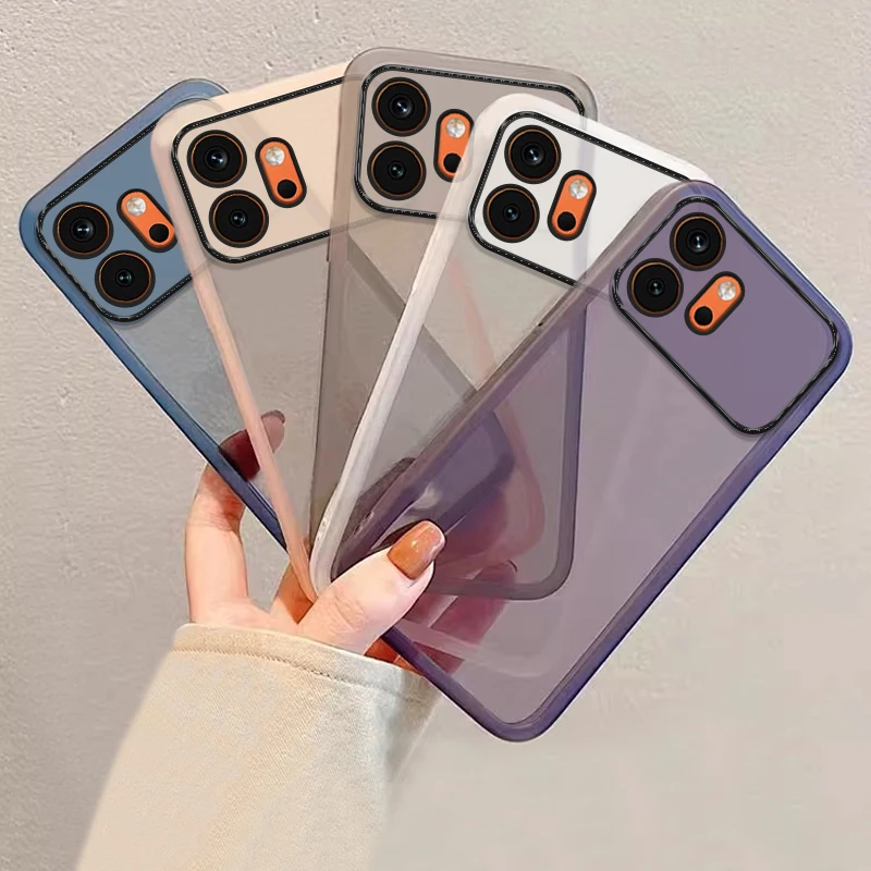Biruiqu For Honor 600 New Shockproof Protective Case Transparent Soft Silicone All-Around Protection Phone Case