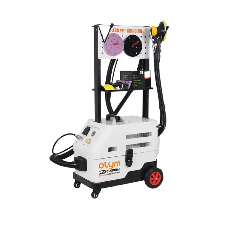 Mobile Auto Detailing Tools Electric And Pneumatic Dust Free Sanding Machine Car Body Repair Dry Sanding Machine