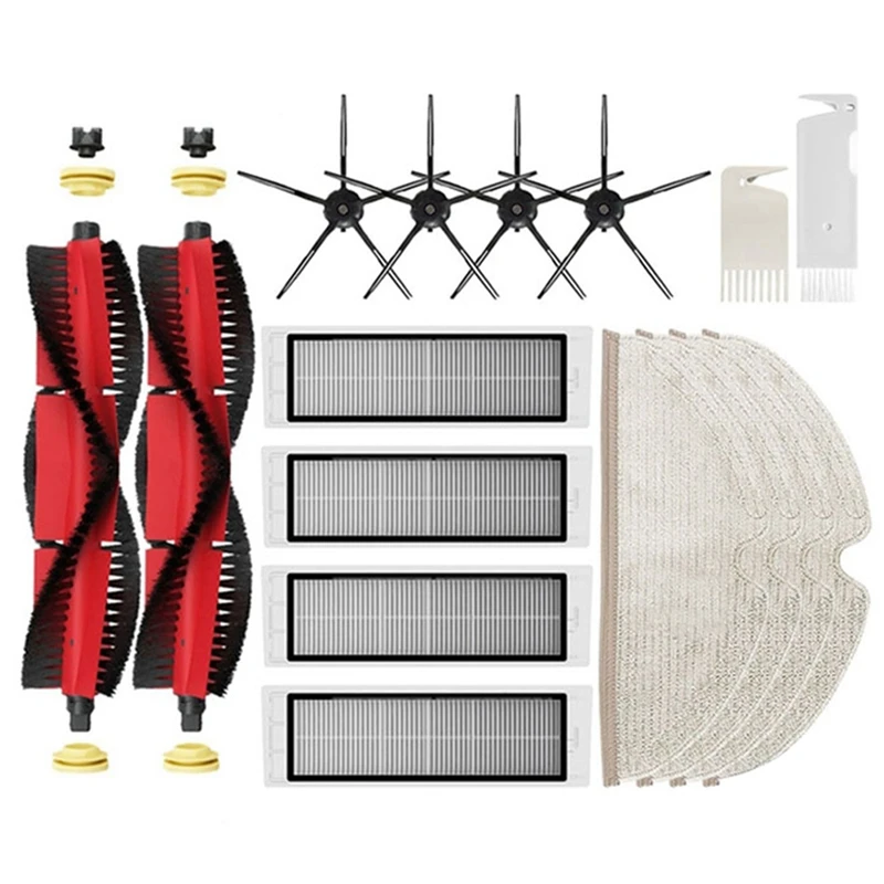 ترقية وظيفية! ل شاومي Robot1s SDJQR03RR Roborock S5 ماكس S50 S51 S55 S6 Maxv النقي مكنسة كهربائية الملحقات هيبا تصفية Brus الرئيسي