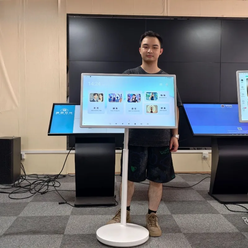 24-Inch 27-inch 32-inch girlfriend machine, TV live broadcast with goods, electronic whiteboard, interactive touch inquiry all-i
