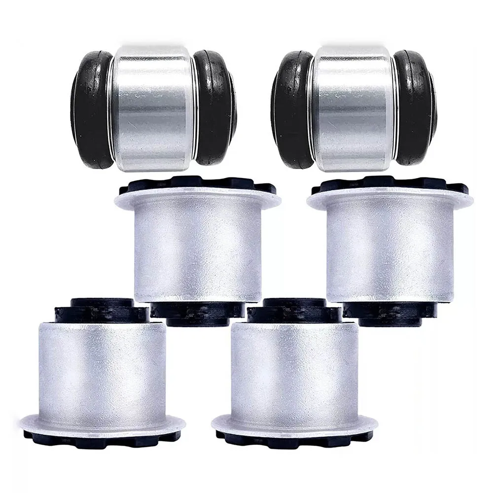 6PCS Rear Control Arm Bushing Kit For Aston Martin DB9 DBS RAPIDE V8 Vantage V12 Vantage 6G335K742AA 6G335K743AA 4G435K742BC