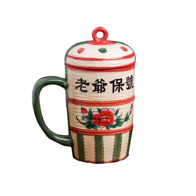 

Creative mug China style ceramic cup gift vintage tea cup coffee