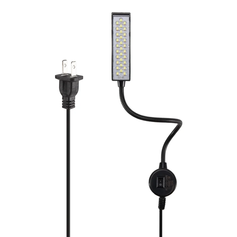 ABJY-30 LED ماكينة خياطة ضوء الخياطة الإضاءة لطاولة مخرطة الحفر الصحافة مرنة معقوفة الذراع مصباح العمل