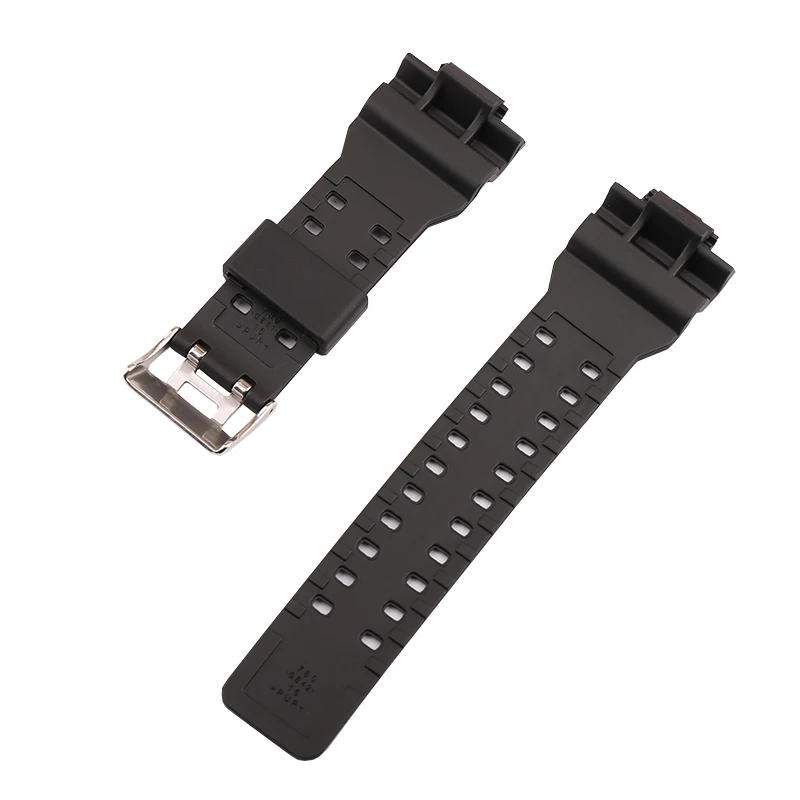 Men's Resin watch strap accessories compatible with Casio GD GA110 120 140 700 GLS GAX100 rubber watch band wristband bracelet