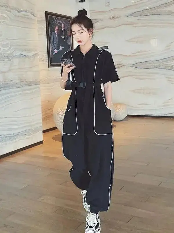 

Женские брюки с высокой талией, модные повседневные облегающие длинные брюки, летняя рабочая одежда оригинального дизайна