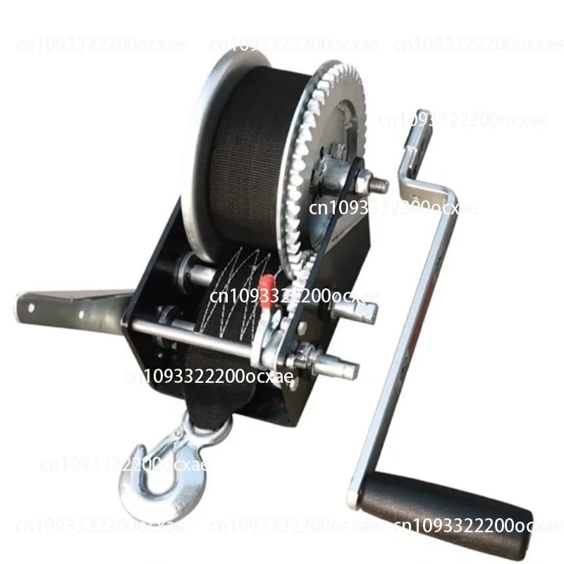 

Trailer accessories winch motor boat rubber boat yacht trailer hand two-way self-locking labor-saving ratio winch