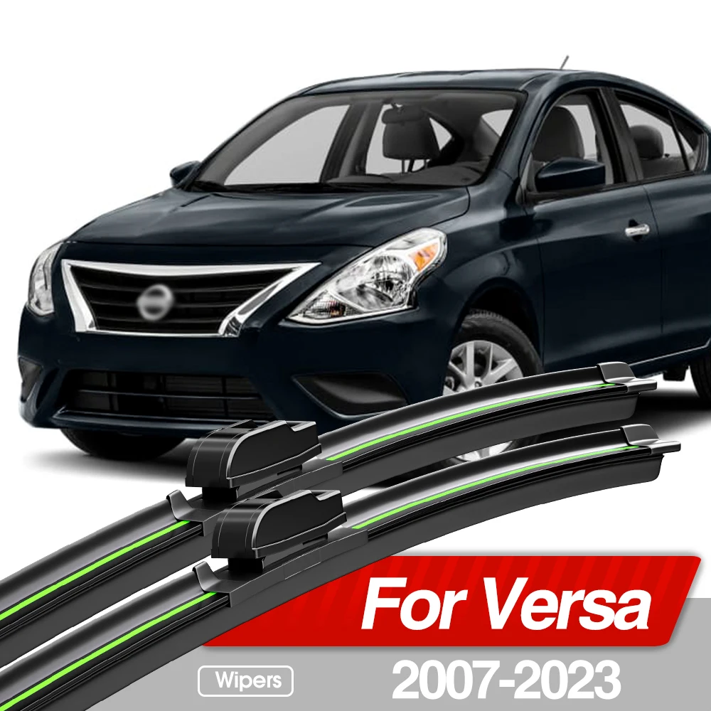 Do Nissan Versa 2007-2023 Pióra wycieraczek przedniej szyby 2szt Akcesoria do szyb przednich 2008 2011 2013 2017 2019 2021