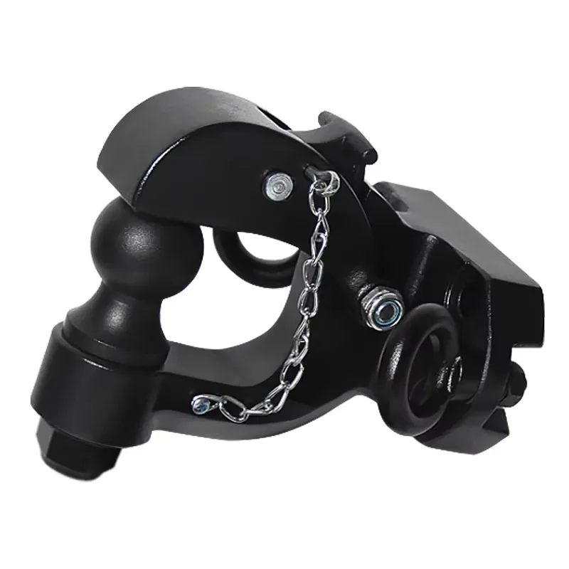 Stainless Detachable Shackle Tow Hook, Integrated Tow Ball Offroad Camper Trailer Refit Mod Hardware view 3