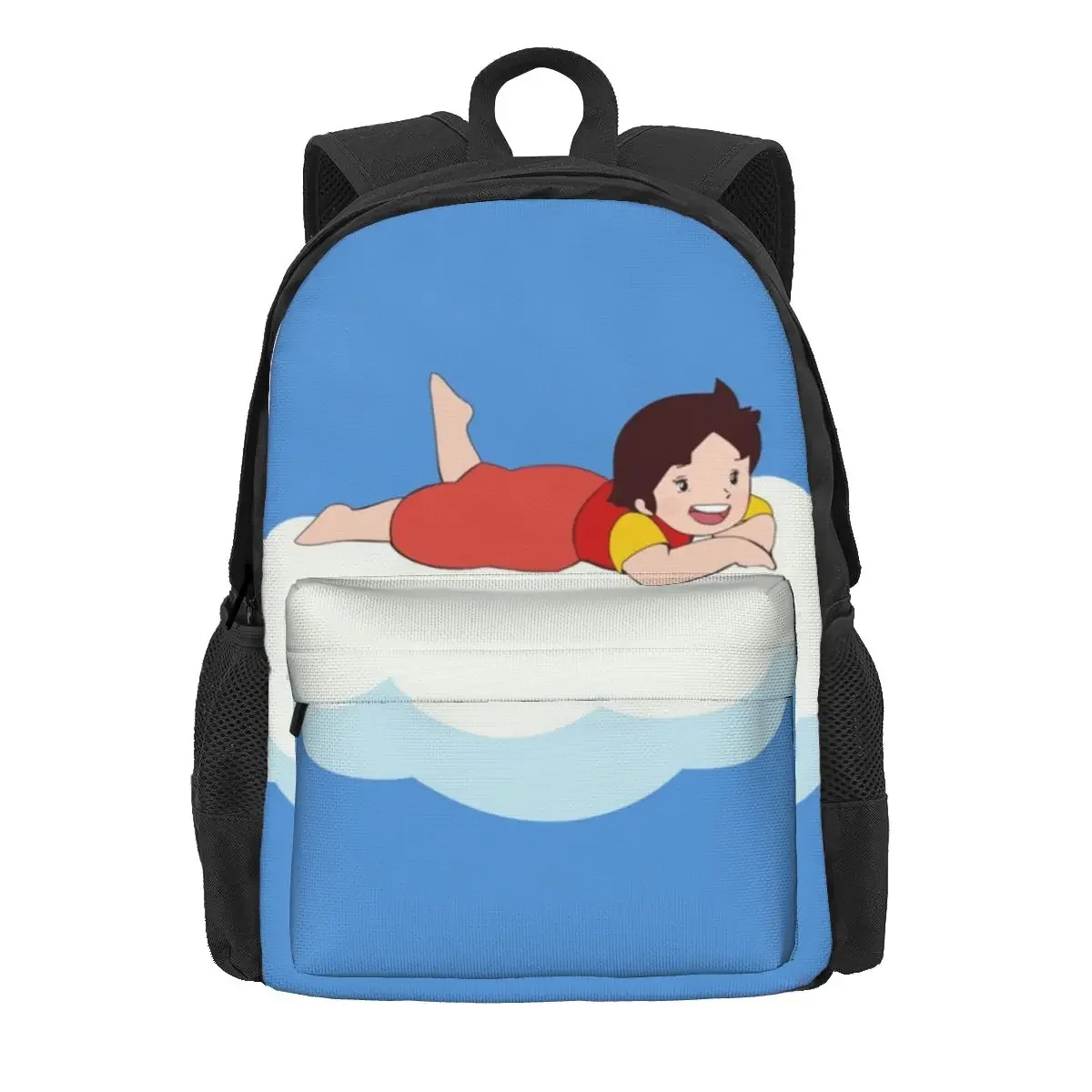 Heidi On A Cloud, The Girl From The Alps Backpacks Boys Girls Bookbag Students School Bags Rucksack Laptop Rucksack Shoulder Bag