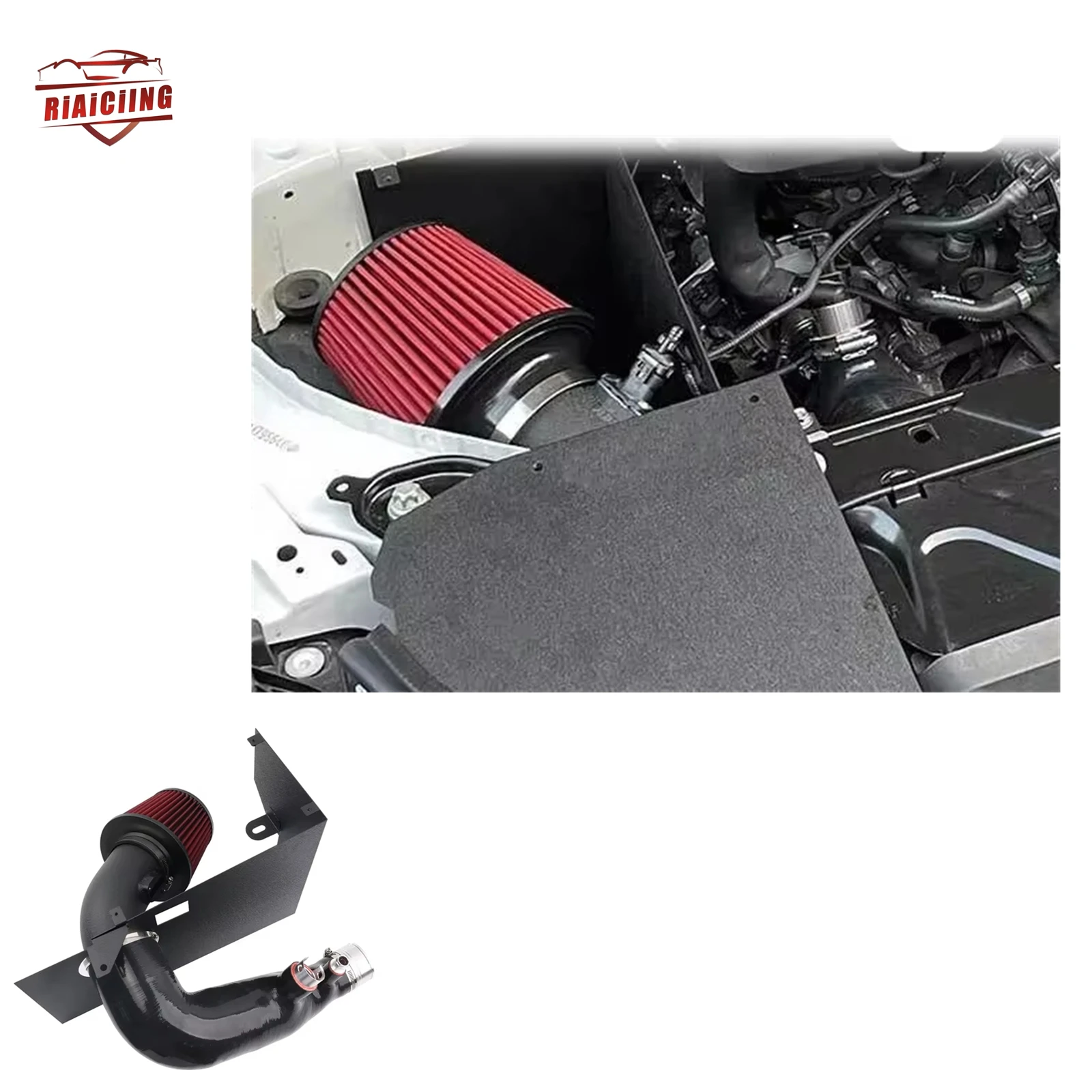 High-Flow Cold Air Intake Kit for BMW 2019-2022 320i/330i (G20/G21)  Designed for 2.0L L4 B48 Turbo Engine, Inlet Pipe Include