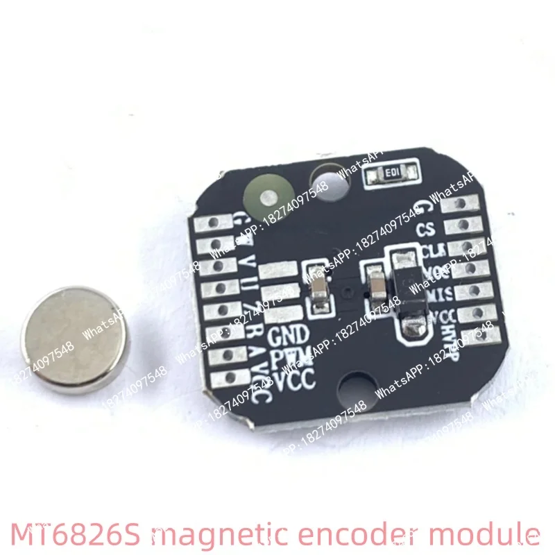 MT6826S magnetic encoder module PWM/SPI brushless motor 21-bit encoder replaces the AS5048
