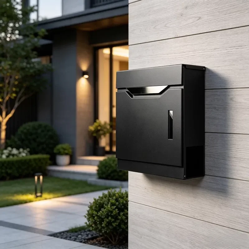 for Mailbox Outdoor Wall Mounted Villa Household Rainproof Rust Proof Waterproof Office Courier Box