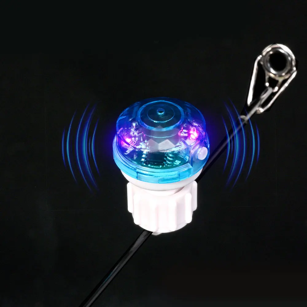 

Fishing Rod Pole Light Universal Fishing Rod Alarm Light Antiskid Fish Bite Alarms Light Induction Accessories Outdoor Supplies