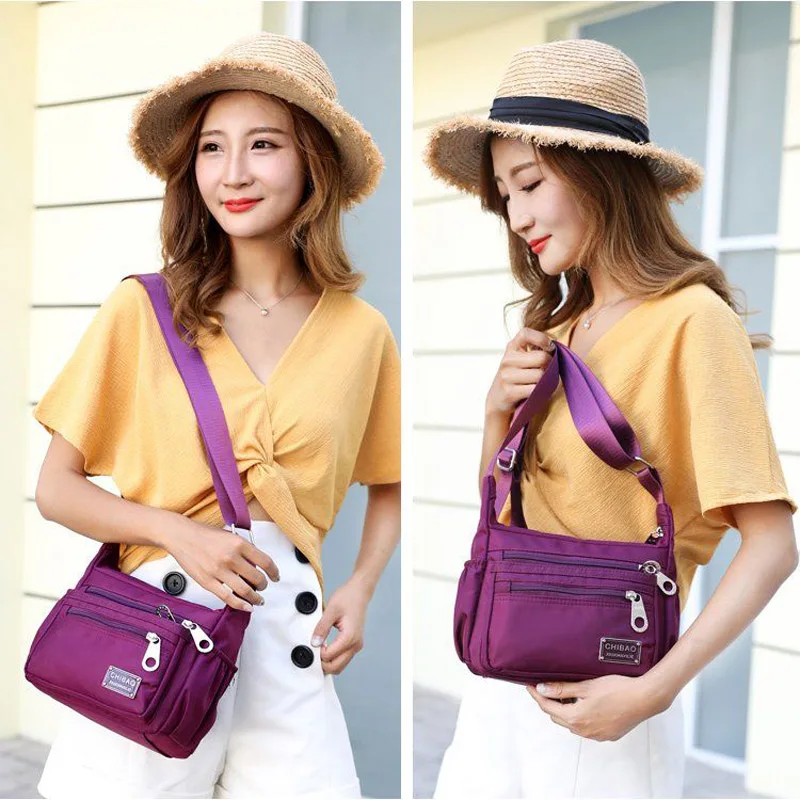 New Shoulder Messenger Bag ladies Oxford Crossbody Bag High Quality Messenger Handbags Travel Wallet Female Casual Travel bag