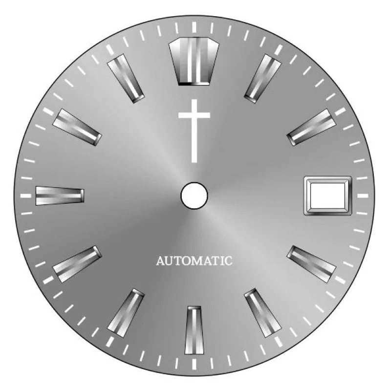Esfera de Reloj Personalizada de 28.5mm para Movimiento NH35