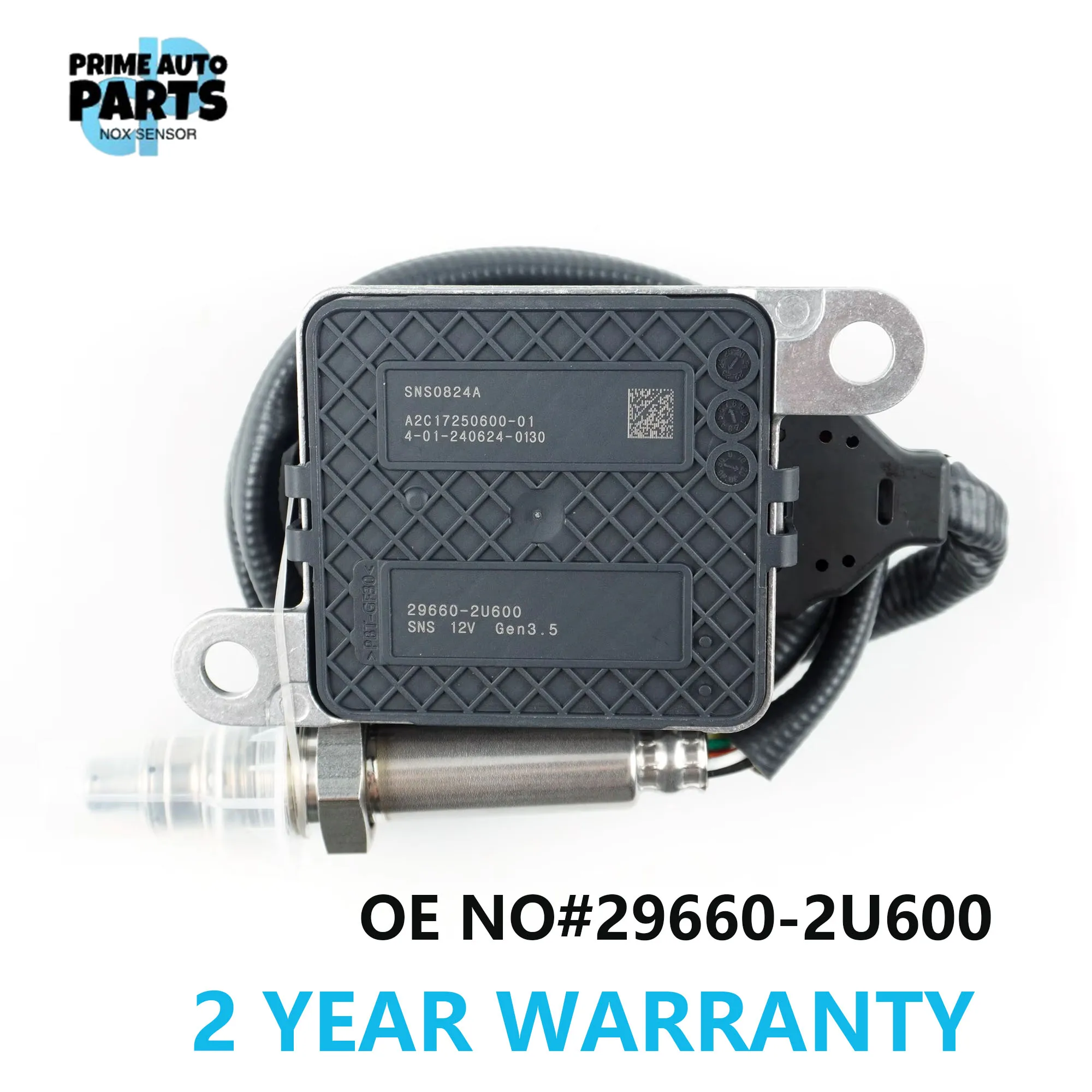 

29660-2U600 New Nitrogen Oxygen Sensor SNS0824A A2C17250600-01 For Hyundai I40 Mk1 2011-2022 296602U600 29660 2U600 NOx Sensor