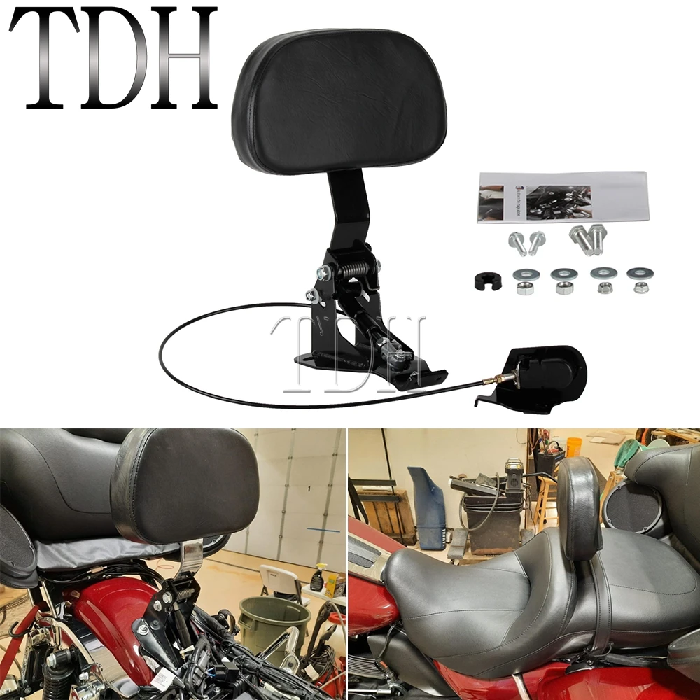 

Motorcycle Driver Rider Backrest Mount Bars For Harley Touring Road King Street Glide CVO FLHRXS FLHTK FLHTKL FLHXS FLHXSE FLTRU