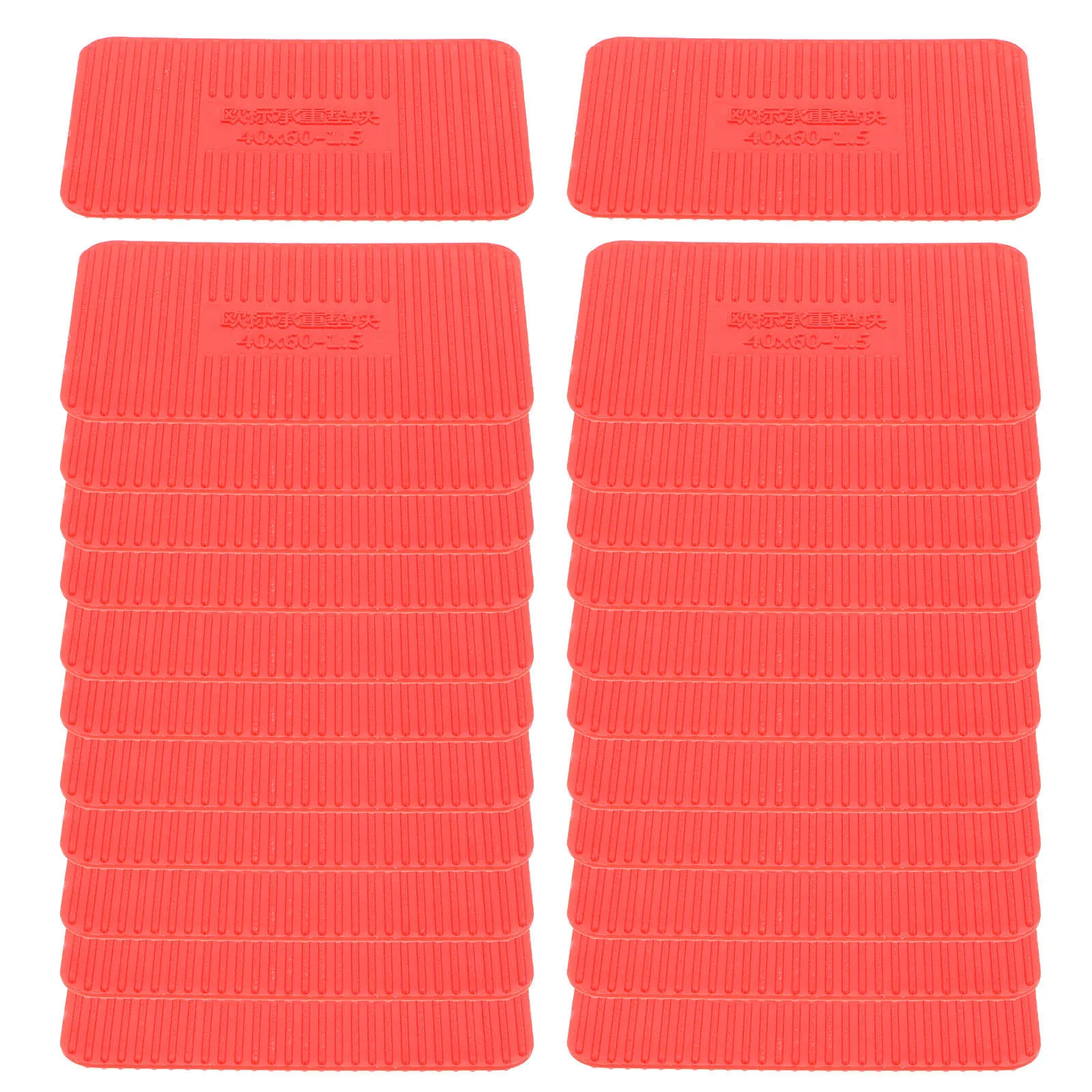 

100pcs Flat Shims for Patio Furniture Leveling Plastic Griddle Kit Door Window Support Pedestal Shims Tile Wedges Soft Load