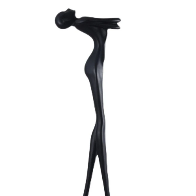 Creative abstract humanoid art sculpture floor lamp hotel lobby sales office model room large designer ornaments