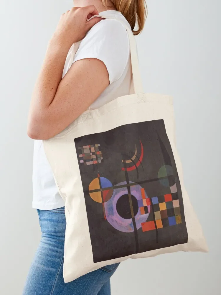 

Wassily Kandisky Counter Weights (Gegengewichte) - abstract art Tote Bag Fabric bag Handbags cloth bag woman