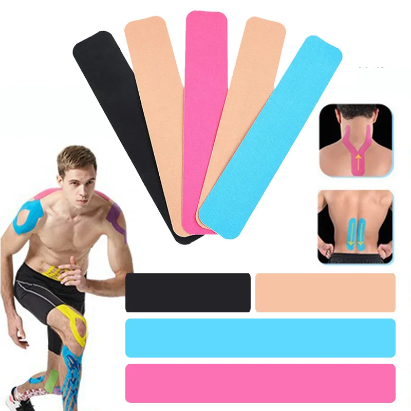 

Elastic Sports Muscle Tape for Chest Support, Protective Sports Tape, Long Kinesiology Tape
