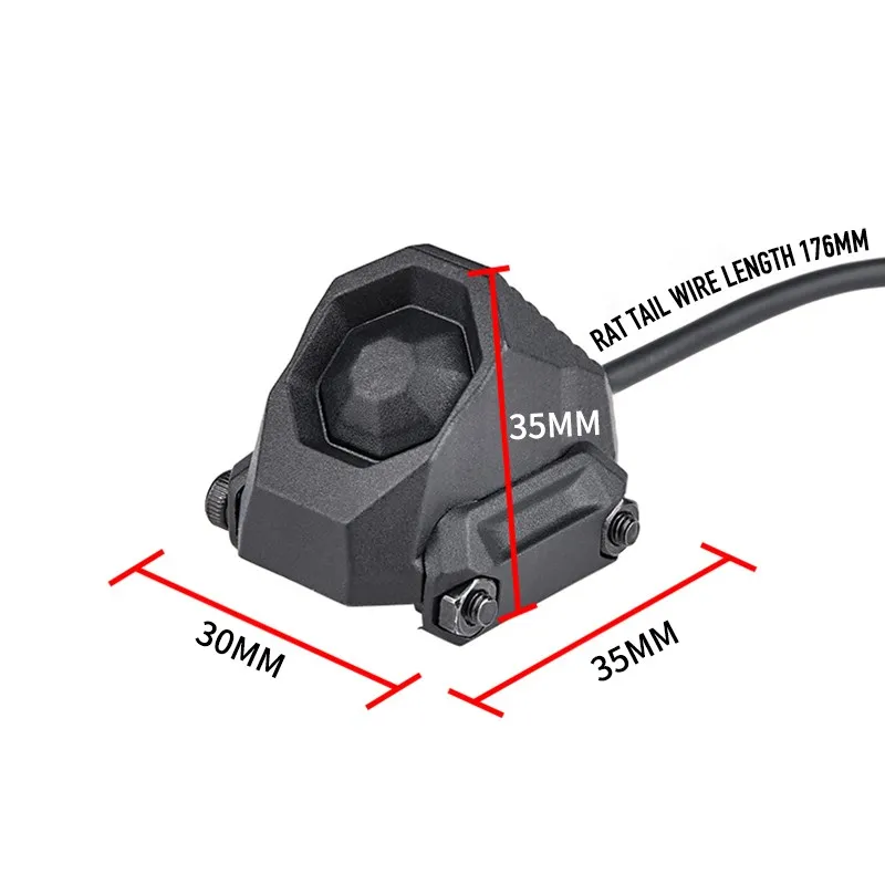 Wadsn unaxon taktischer knopfsc halter AXON-SL drucksc halter kran lasers topfen für peq dbal ogl anzeige jagd m300 m600 licht