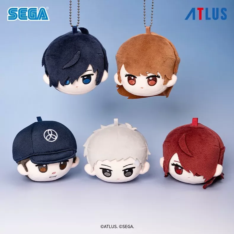 SEGA ATLUS Plush Dango Keychain Persona 3 Reload P3R Round Head Plush Pendant Anime Game Merchandise For Anime Collectors