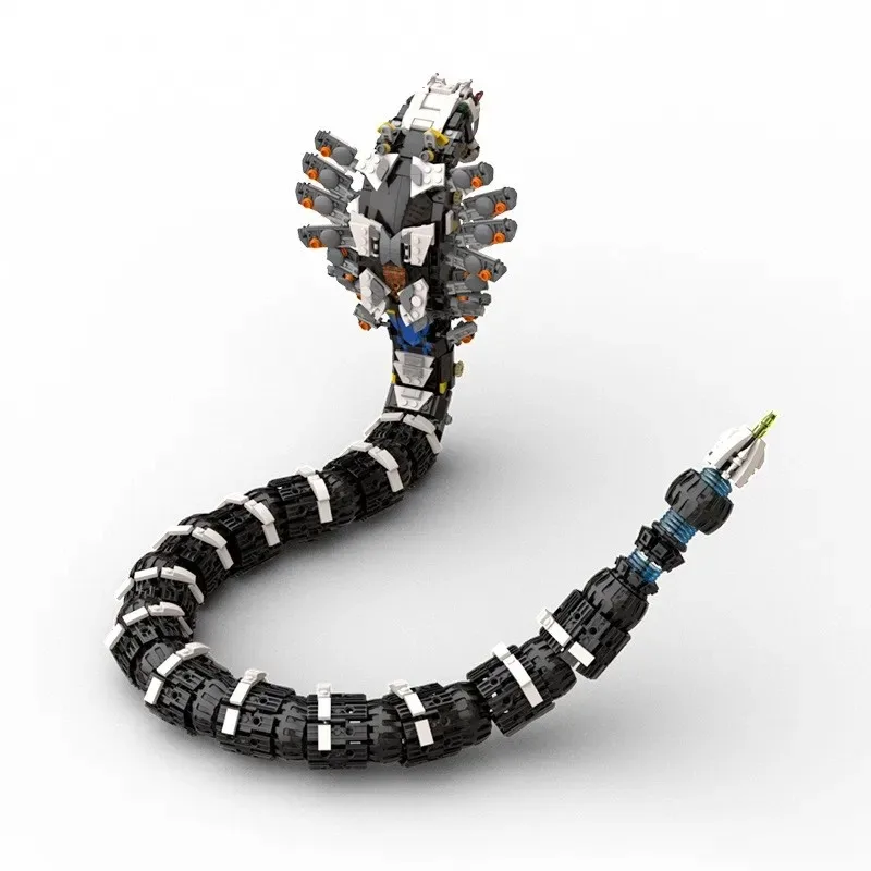 Mechanical Snake Model Set Classic Game Character Monster Model Toys Creative Decor Holiday Gift for Friends Adult